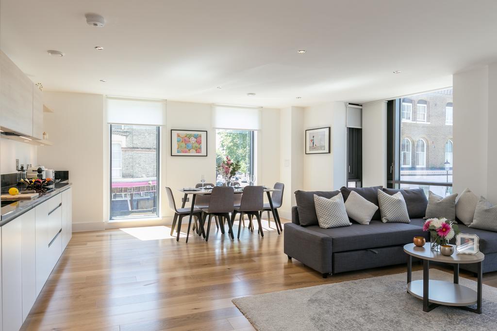 Portobello Apt With Floor-To-Ceiling Views Londýn Exteriér fotografie