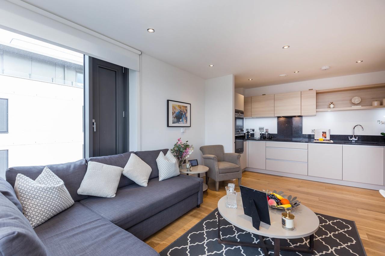Portobello Apt With Floor-To-Ceiling Views Londýn Exteriér fotografie