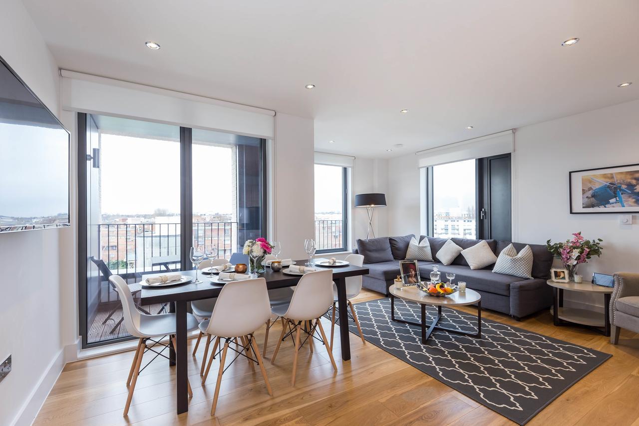 Portobello Apt With Floor-To-Ceiling Views Londýn Exteriér fotografie