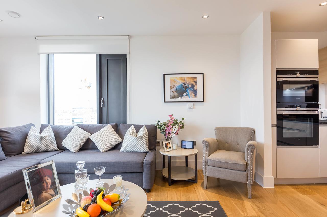 Portobello Apt With Floor-To-Ceiling Views Londýn Exteriér fotografie