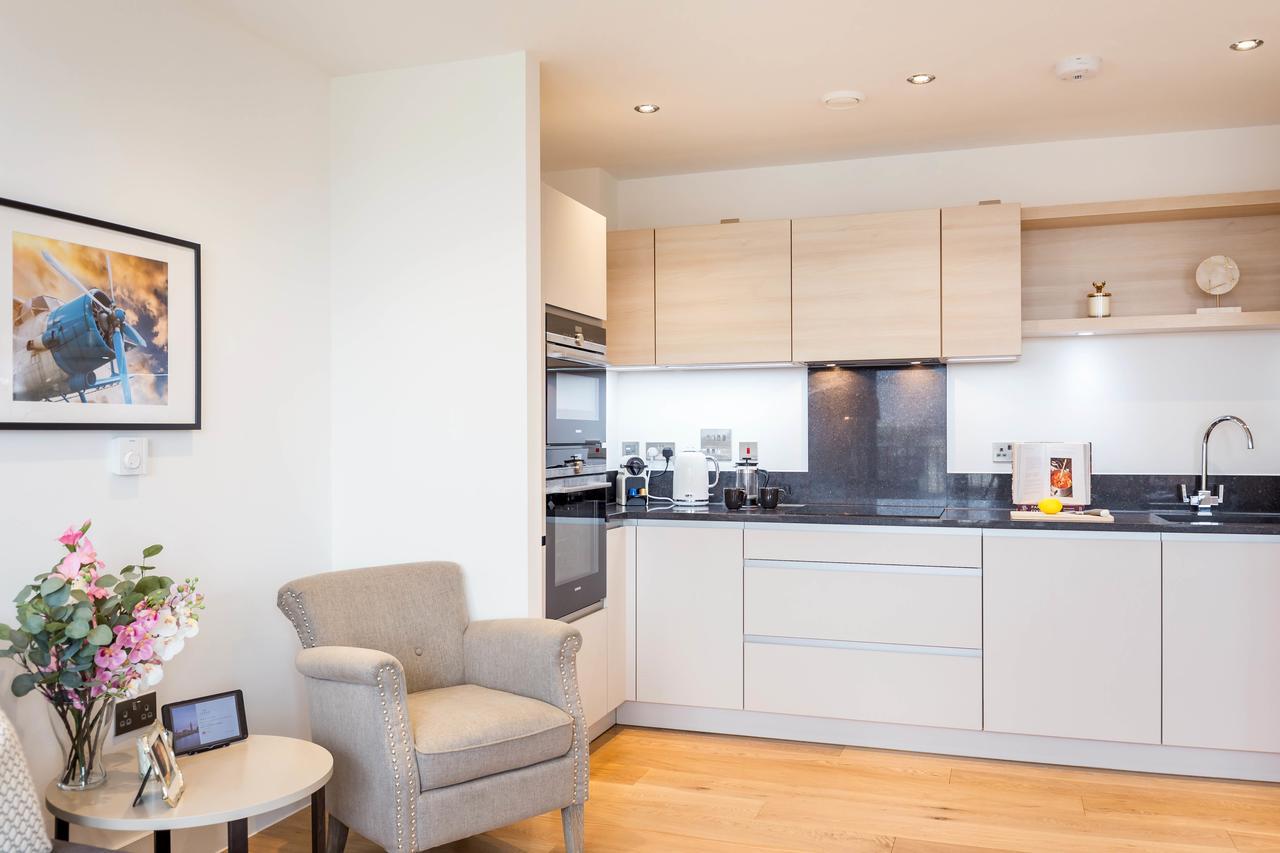 Portobello Apt With Floor-To-Ceiling Views Londýn Exteriér fotografie