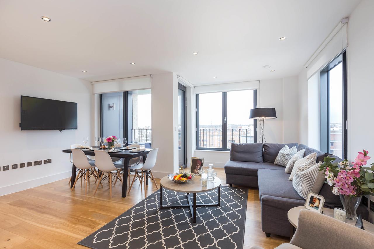 Portobello Apt With Floor-To-Ceiling Views Londýn Exteriér fotografie